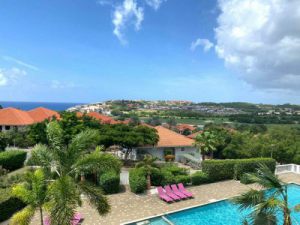 Blue Bay Curacao: Apartment for sale with swimming pool and beautiful view,  Curacao