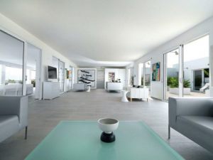 the Real Estate Agent of Curacao offers design villa on Coral Estate with spectacular ocean view,  Coral estate 