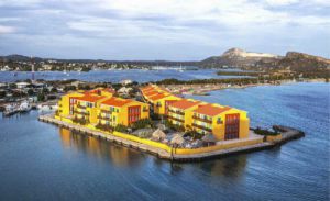 Jan Thiel Curaçao: for sale modern apartment with stunning views over the Spanish Water,  Jan thiel