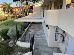 The real estate agent of Curacao offers: Unique two-story apartment for sale Piscadera Curacao,  Piscadera
