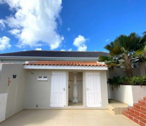 The Real Estate Agent of Curacao Offers: Large House with pool for rent on Brakkeput Abou Curacao,  Willemstad