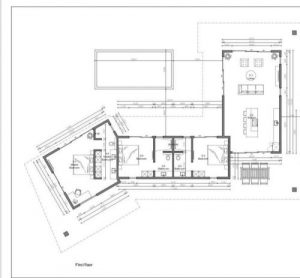 The real estate agent of Curacao: Luxury house on Coral Estate Curacao with great sea view,  Coral estate - plattegrond