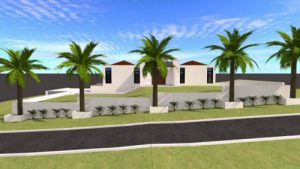 The real estate agency of curacao offers: Modern villa with infinity pool and view over the Caribbean Sea, Blue Bay ,  Curacao