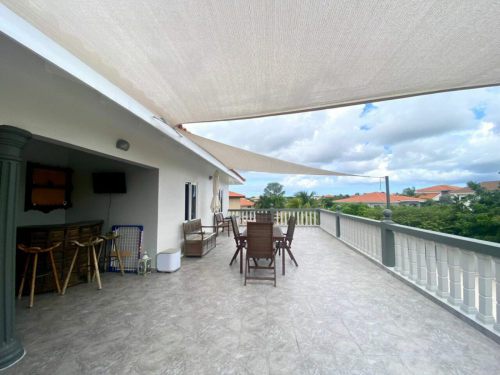 Blue Bay Curacao:  for sale modern house located on a quiet road 