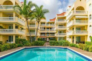 Beau Rivage Penstraat Pietermaai Curacao apartment with sea view for sale,  Willemstad