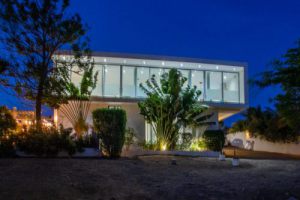 Girouette Curacao modern house for sale with pool and solar panels,  Girouette