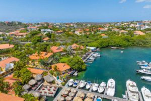 Jan Thiel Curacao Apartment For sale with sea view, private mooring and parking space,  Jan thiel