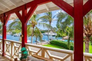 Jan Thiel Curacao Appartement Te koop met zeezicht, eigen ligplaats en parkeerplaats,  Jan thiel